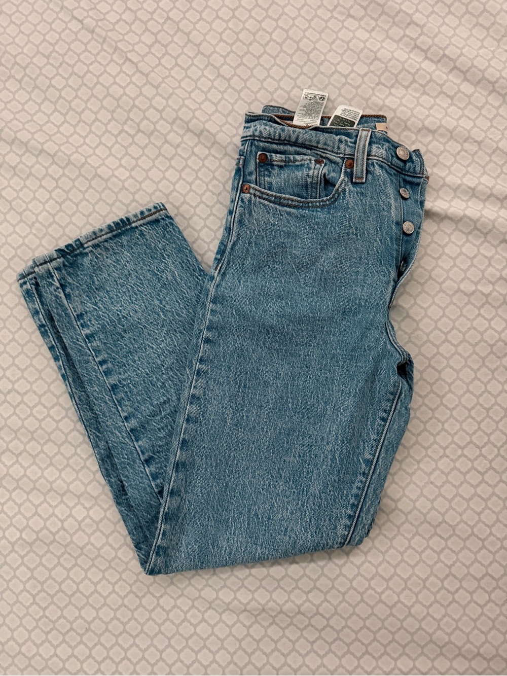 Women’s Levi’s Wedgie Straight Blue Jeans